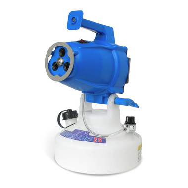 B&G Curtis Dyna-Fog Hurricane ES, ULV hand held fogger, white background